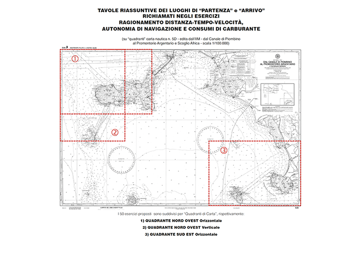 Eserciziario Patente Nautica. 50 esercizi su quadranti carta nautica 5D