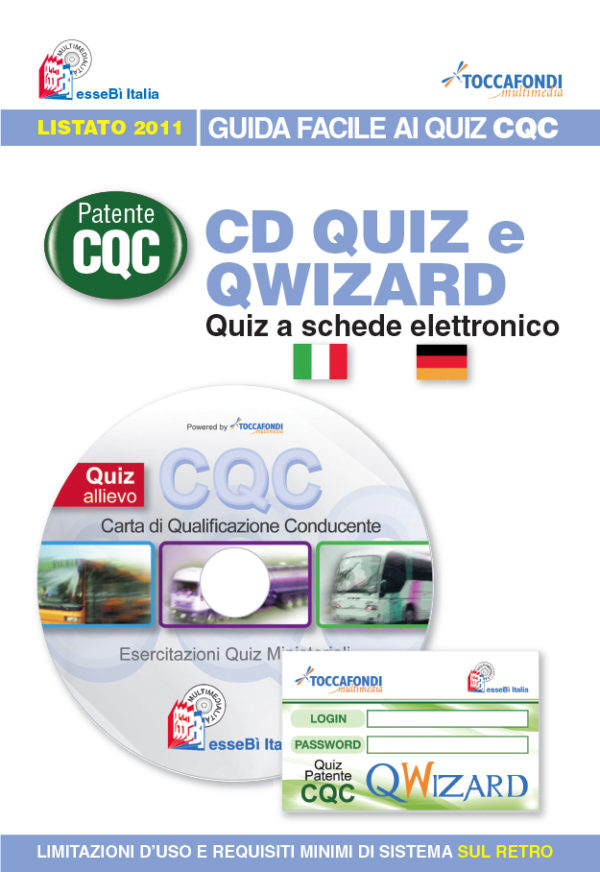 Libretto DVD card CQC
