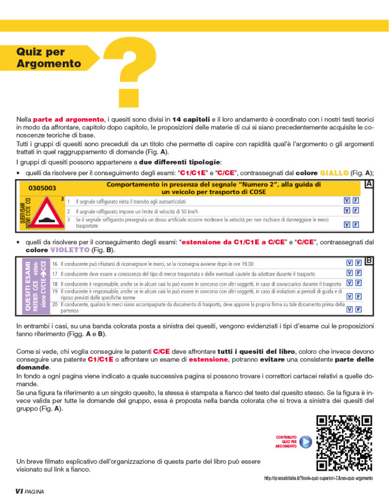 Il Libro Dei Quiz Patenti C (Quiz Ad Argomento + Schede Fac-simile ...