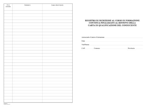 REGISTRO CQC ISCRIZ rinnovo